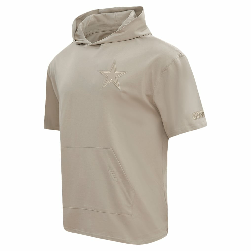 Dallas Cowboys  Pro Standard Neutrals Capsule Short Sleeve Pullover Hoodie