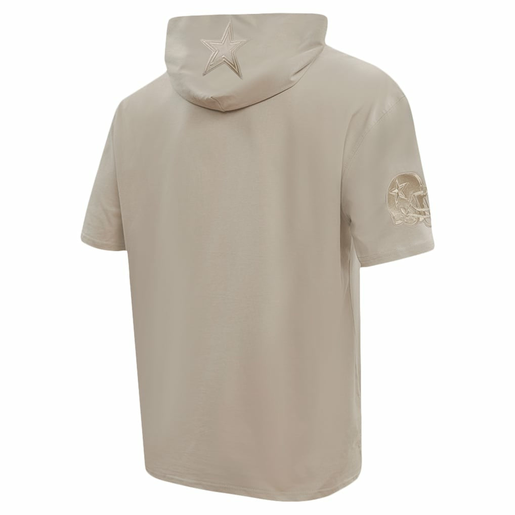 Dallas Cowboys  Pro Standard Neutrals Capsule Short Sleeve Pullover Hoodie
