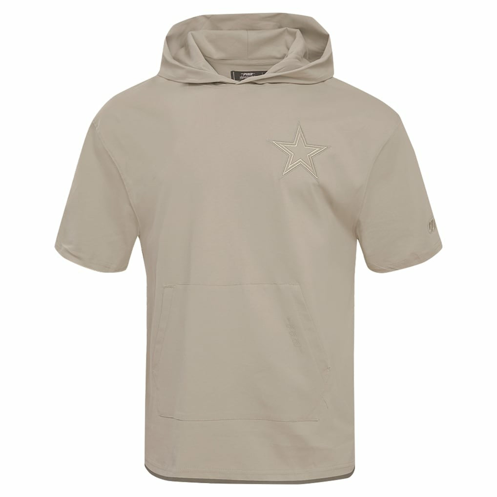 Dallas Cowboys  Pro Standard Neutrals Capsule Short Sleeve Pullover Hoodie