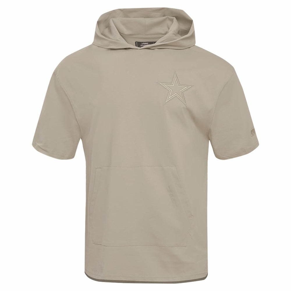 Dallas Cowboys  Pro Standard Neutrals Capsule Short Sleeve Pullover Hoodie