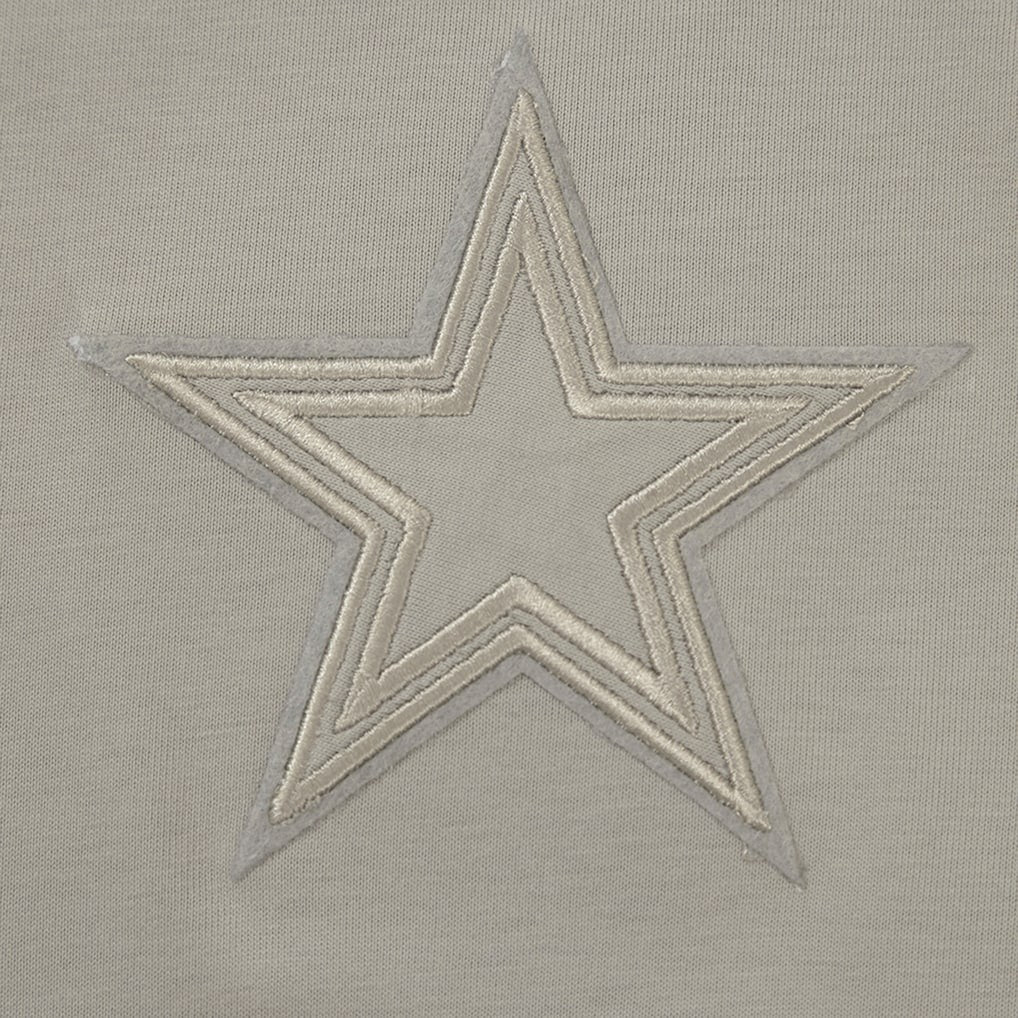 Dallas Cowboys  Pro Standard Neutrals Capsule Short Sleeve Pullover Hoodie