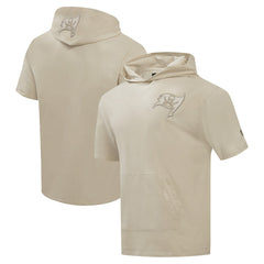 Tampa Bay Buccaneers  Pro Standard Neutrals Capsule Short Sleeve Pullover Hoodie