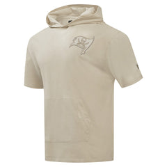 Tampa Bay Buccaneers  Pro Standard Neutrals Capsule Short Sleeve Pullover Hoodie
