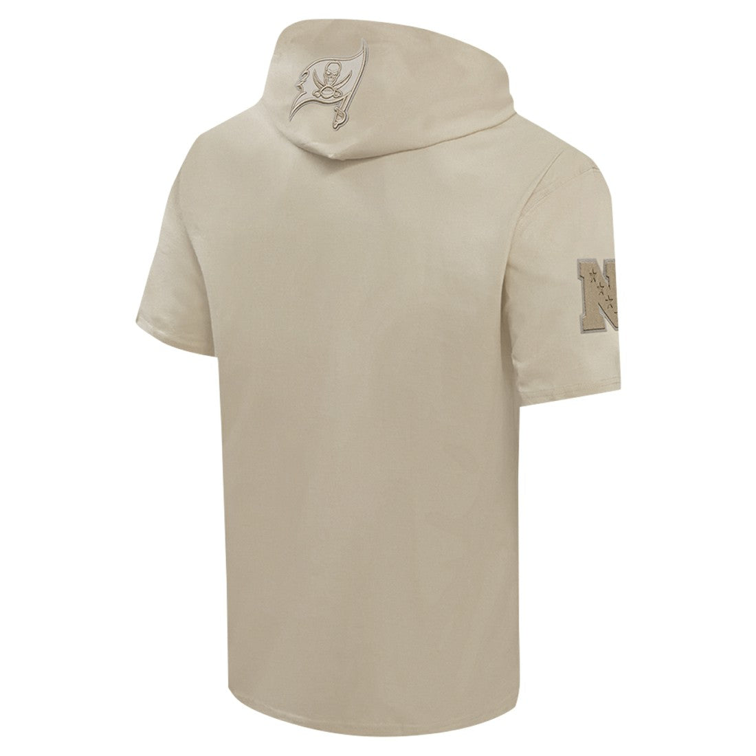 Tampa Bay Buccaneers  Pro Standard Neutrals Capsule Short Sleeve Pullover Hoodie