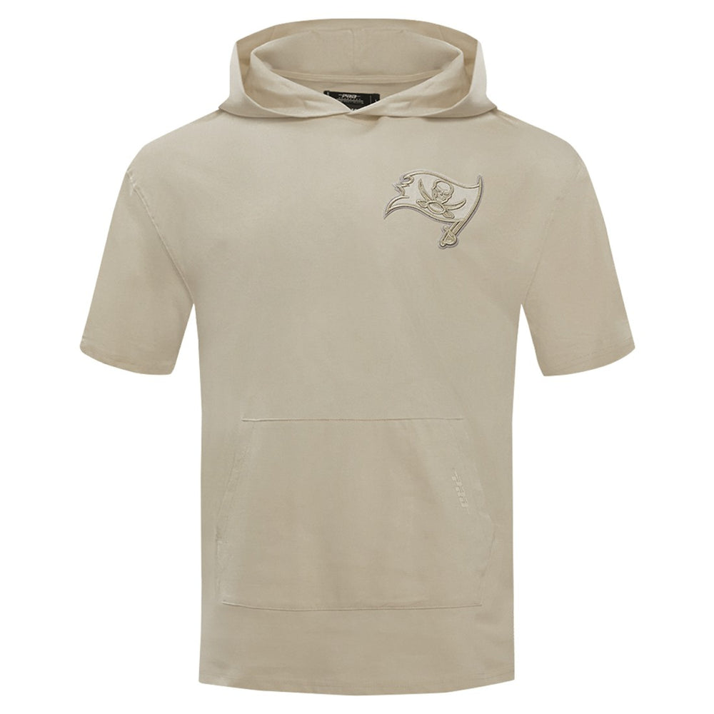 Tampa Bay Buccaneers  Pro Standard Neutrals Capsule Short Sleeve Pullover Hoodie