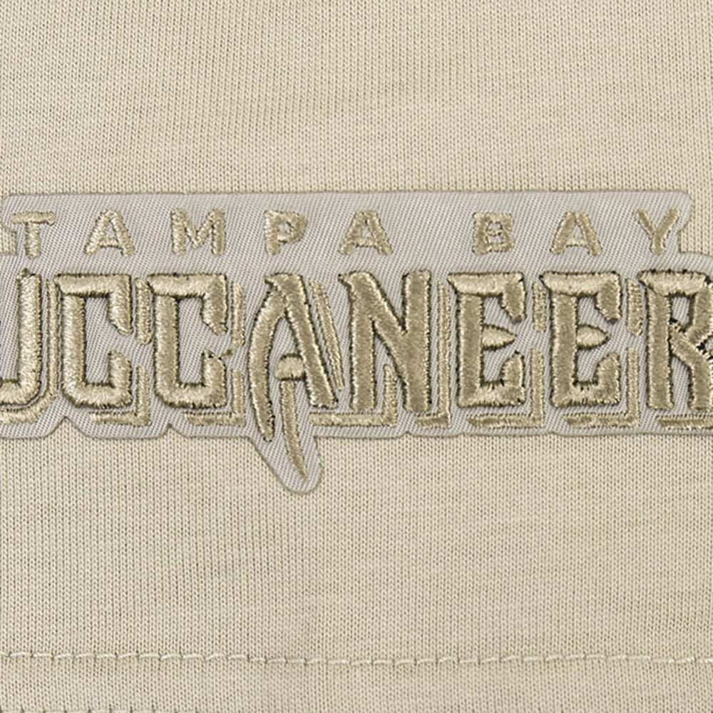 Tampa Bay Buccaneers  Pro Standard Neutrals Capsule Short Sleeve Pullover Hoodie