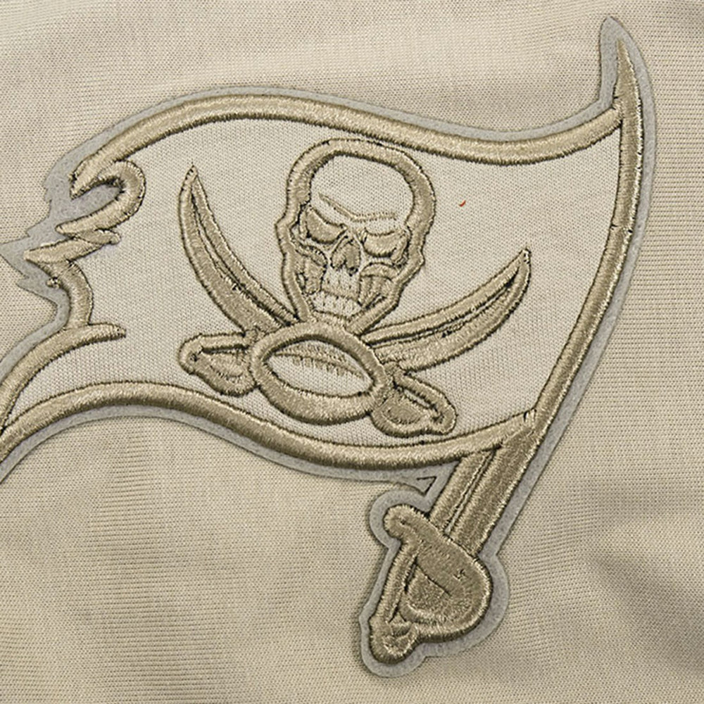 Tampa Bay Buccaneers  Pro Standard Neutrals Capsule Short Sleeve Pullover Hoodie