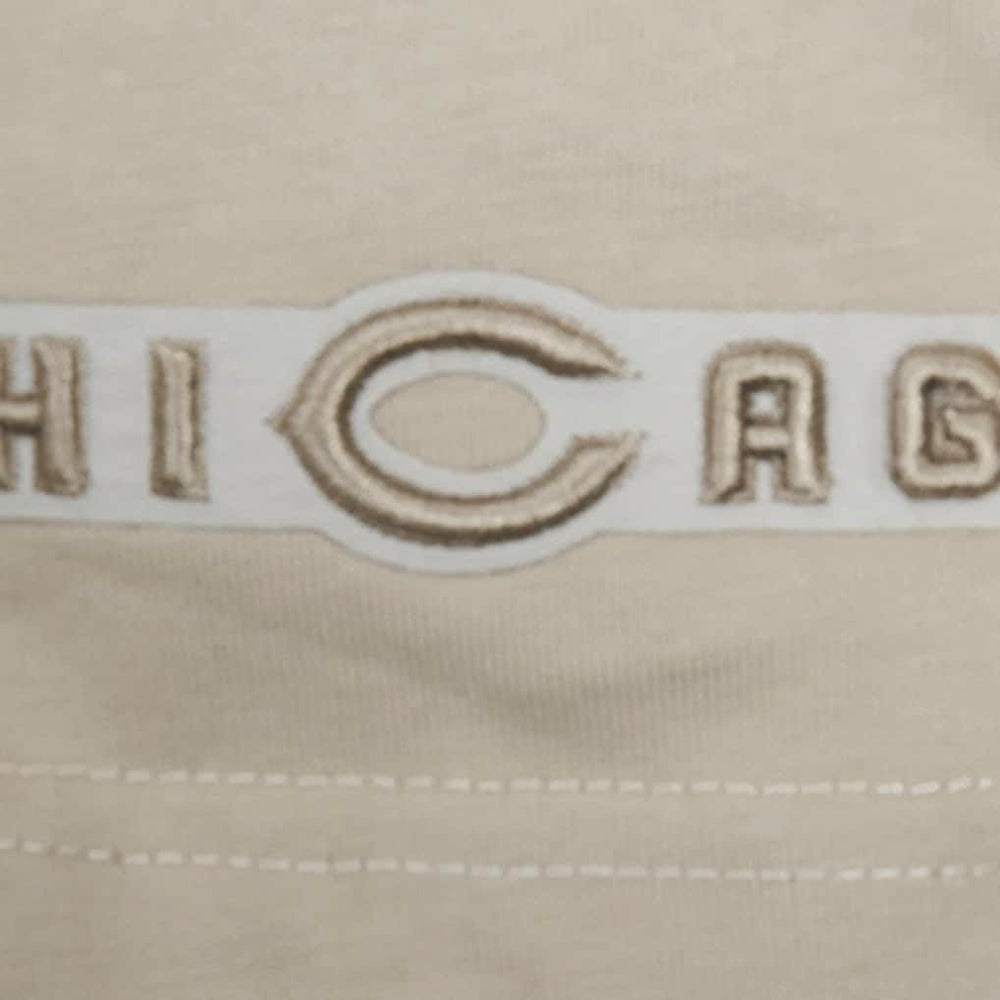 Chicago Bears  Pro Standard Neutrals Capsule Short Sleeve Pullover Hoodie