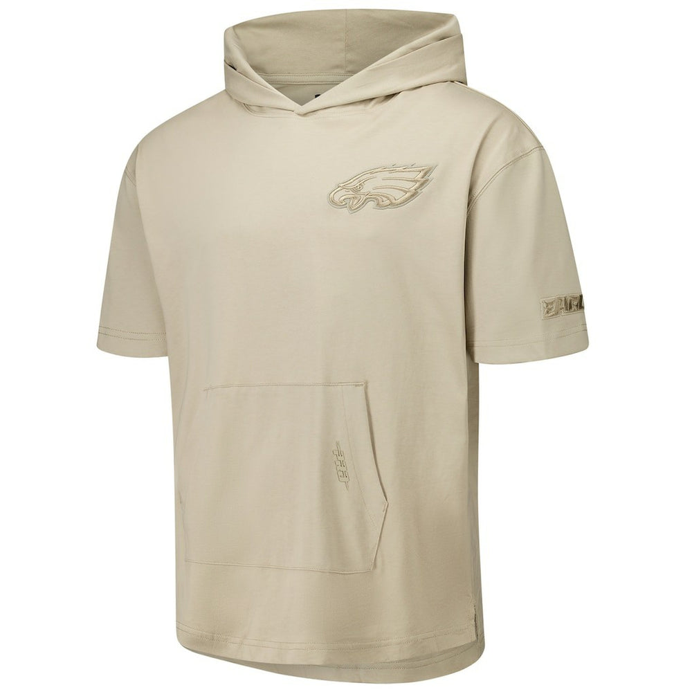 Philadelphia Eagles  Pro Standard Neutrals Capsule Short Sleeve Pullover Hoodie