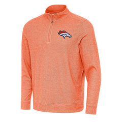 Denver Broncos  Antigua Subtle Quarter-Zip Top