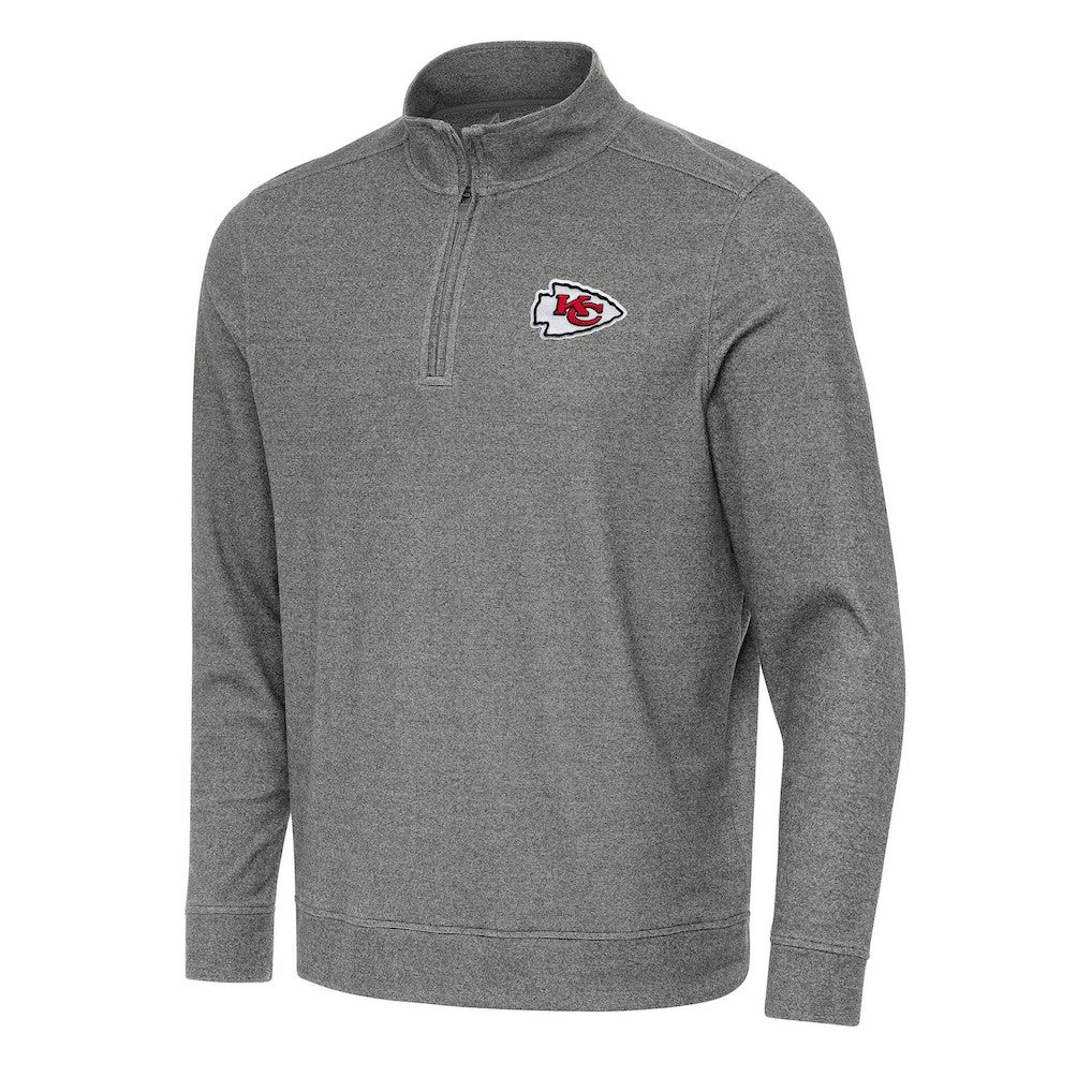 Kansas City Chiefs  Antigua Subtle Quarter-Zip Top