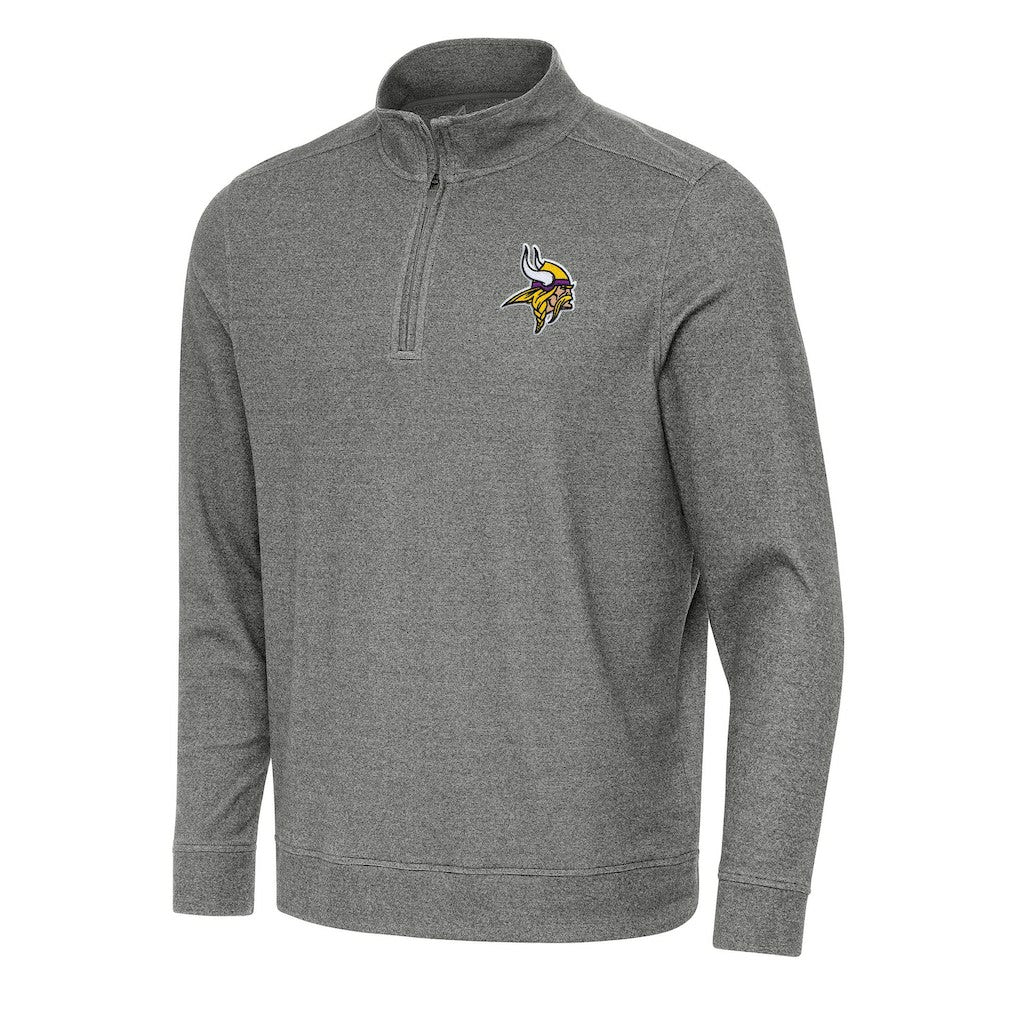 Minnesota Vikings  Antigua Subtle Quarter-Zip Top