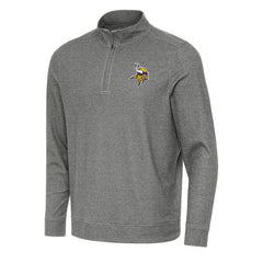 Minnesota Vikings  Antigua Subtle Quarter-Zip Top