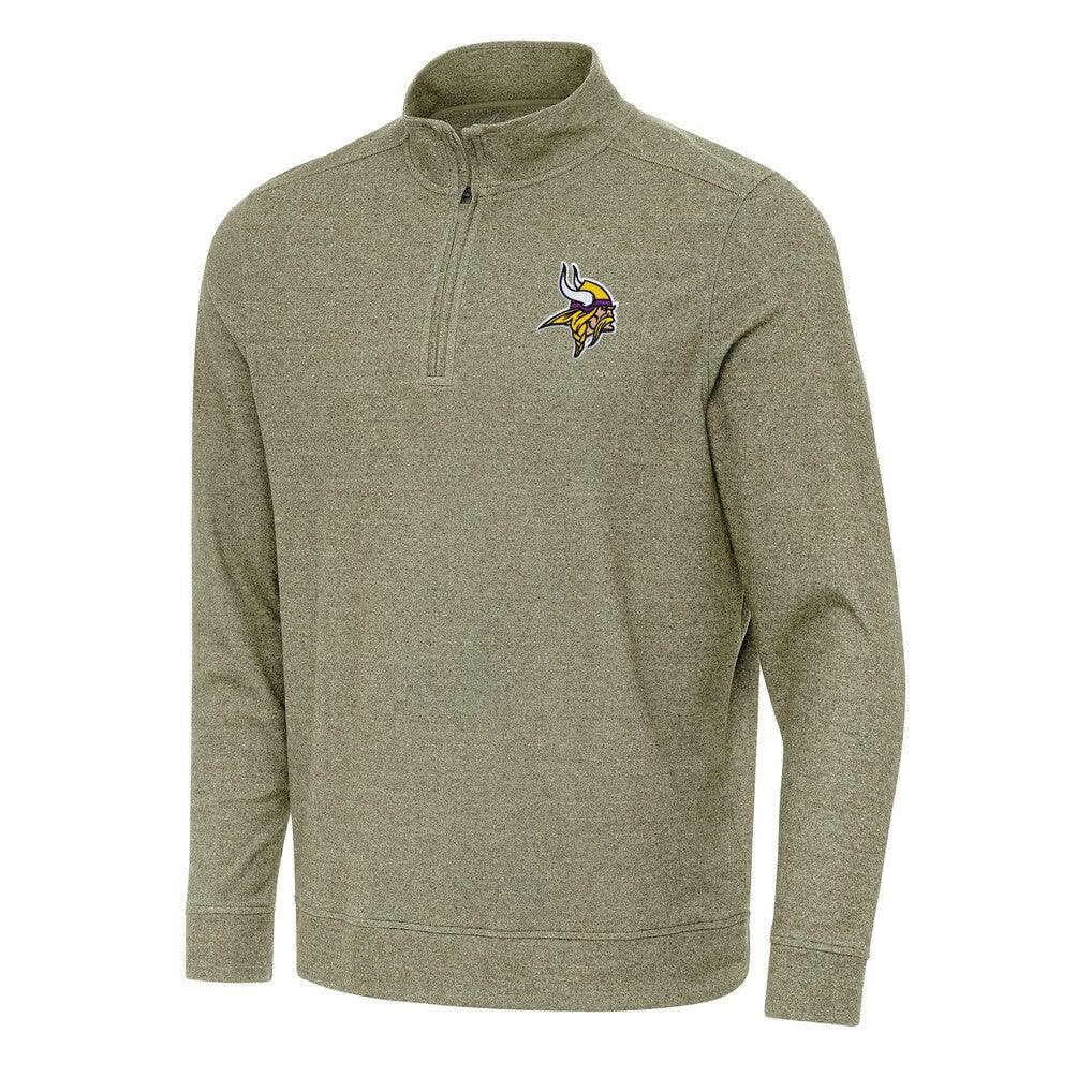 Minnesota Vikings  Antigua Subtle Quarter-Zip Top