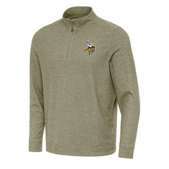 Minnesota Vikings  Antigua Subtle Quarter-Zip Top