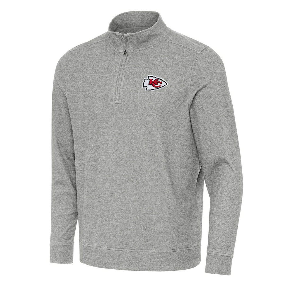 Kansas City Chiefs  Antigua Subtle Quarter-Zip Top