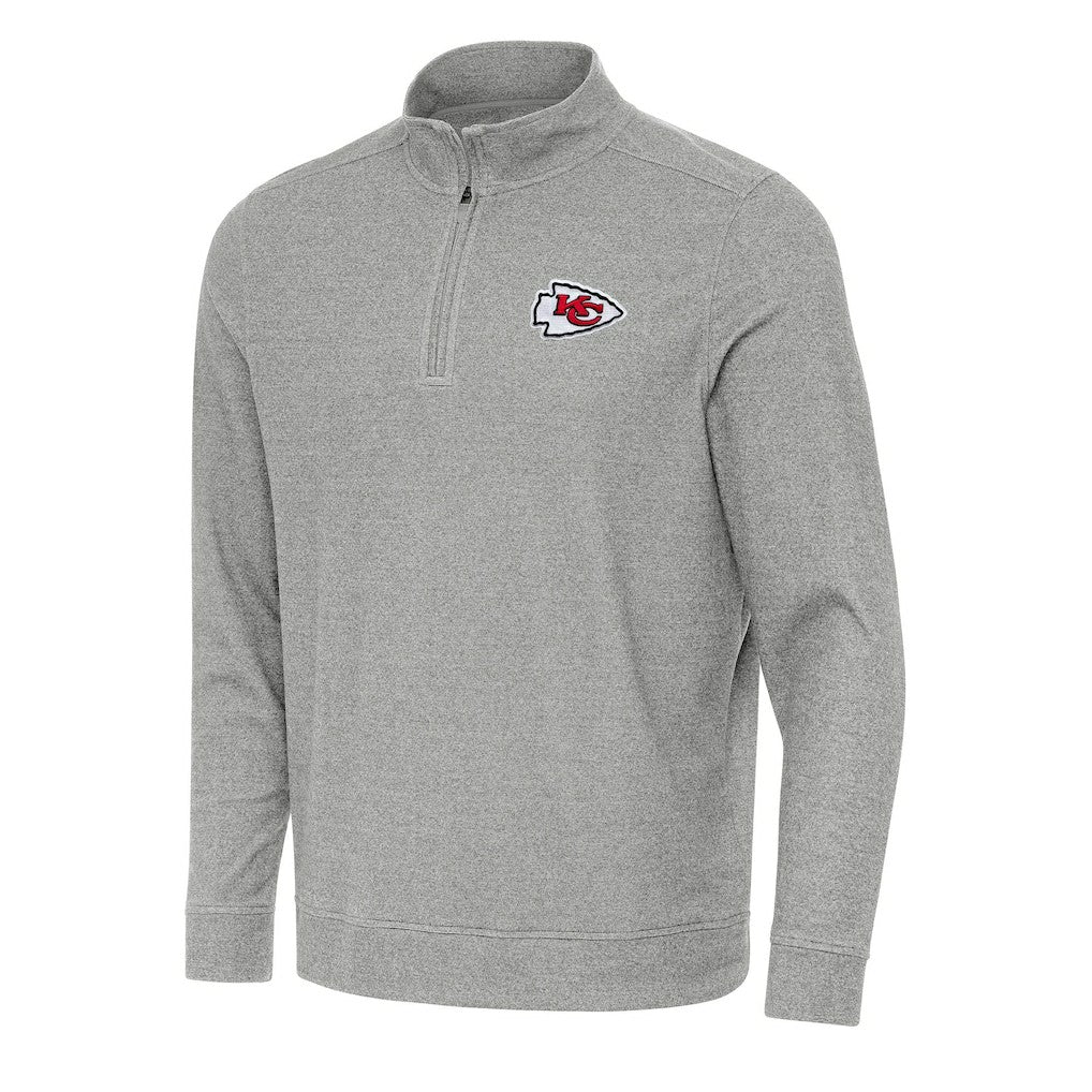 Kansas City Chiefs  Antigua Subtle Quarter-Zip Top