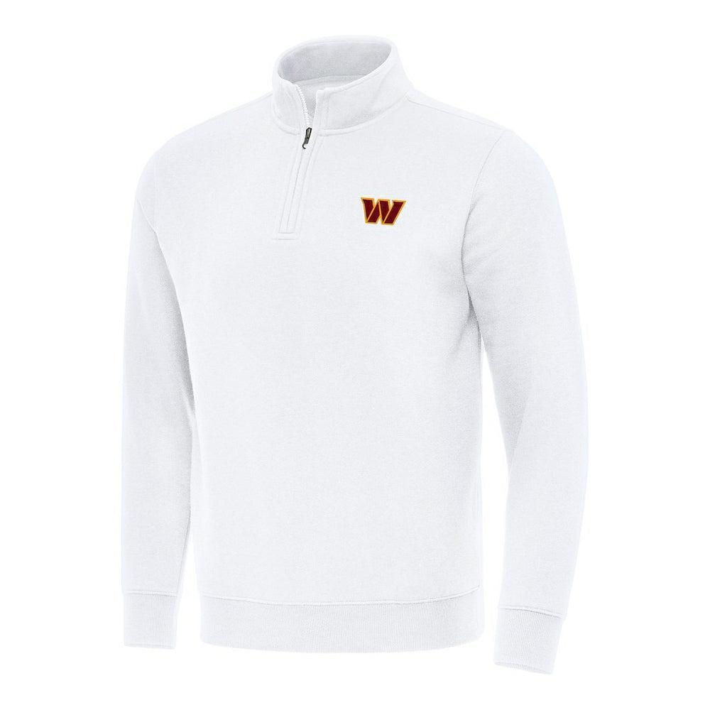 Washington Commanders  Antigua Victory Quarter-Zip Pullover Top