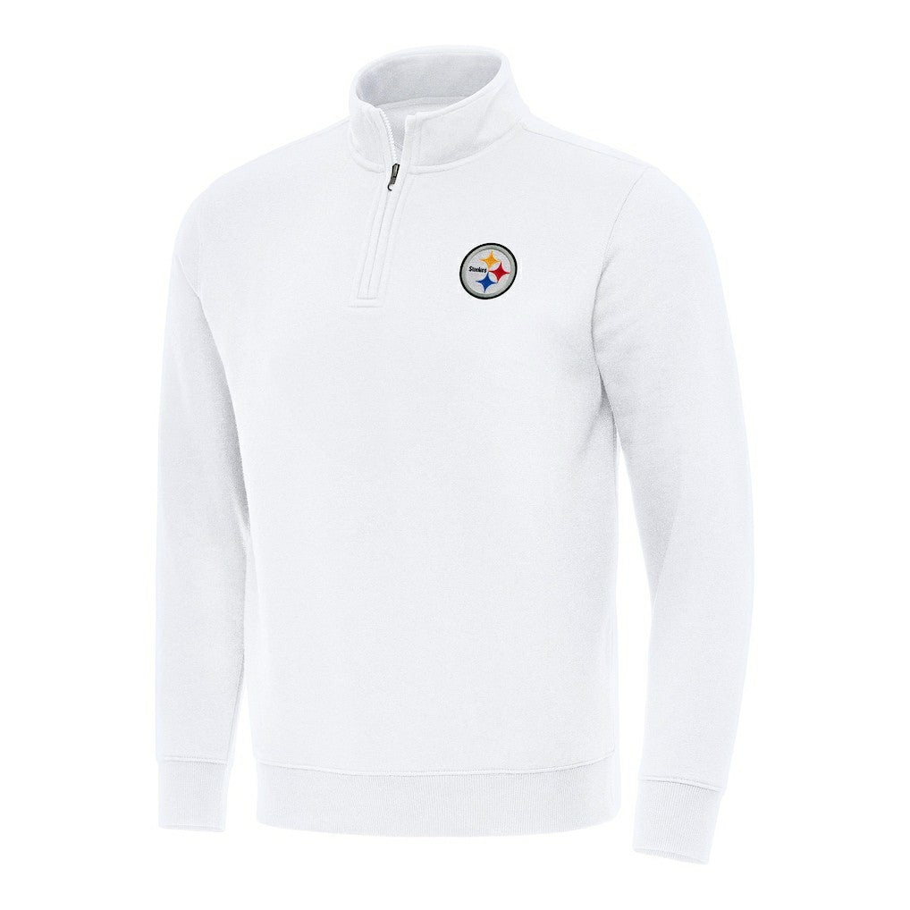 Pittsburgh Steelers  Antigua Victory Quarter-Zip Pullover Top