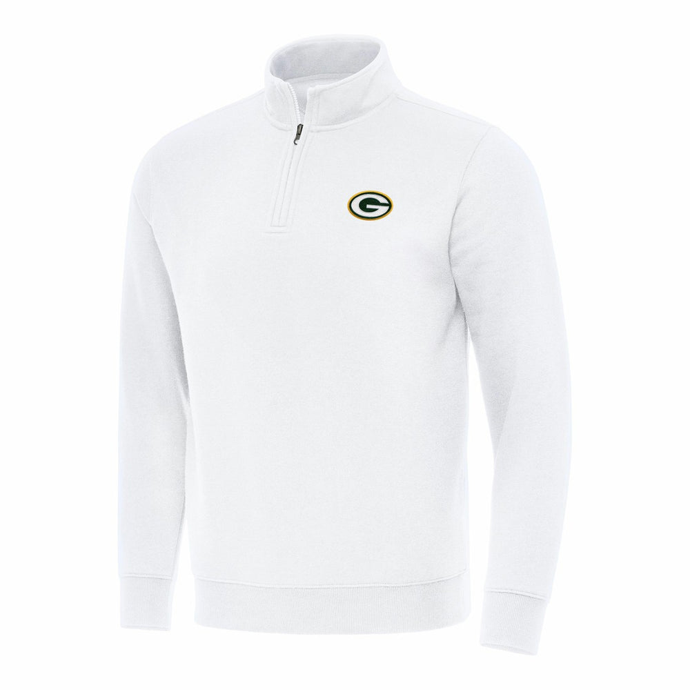 Green Bay Packers  Antigua Victory Quarter-Zip Pullover Top