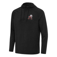 Cleveland Browns  Antigua Spikes Quarter-Zip Pullover Hoodie