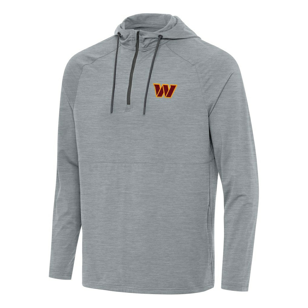 Washington Commanders  Antigua Spikes Quarter-Zip Pullover Hoodie