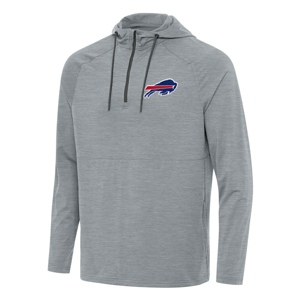 Buffalo Bills  Antigua Spikes Quarter-Zip Pullover Hoodie