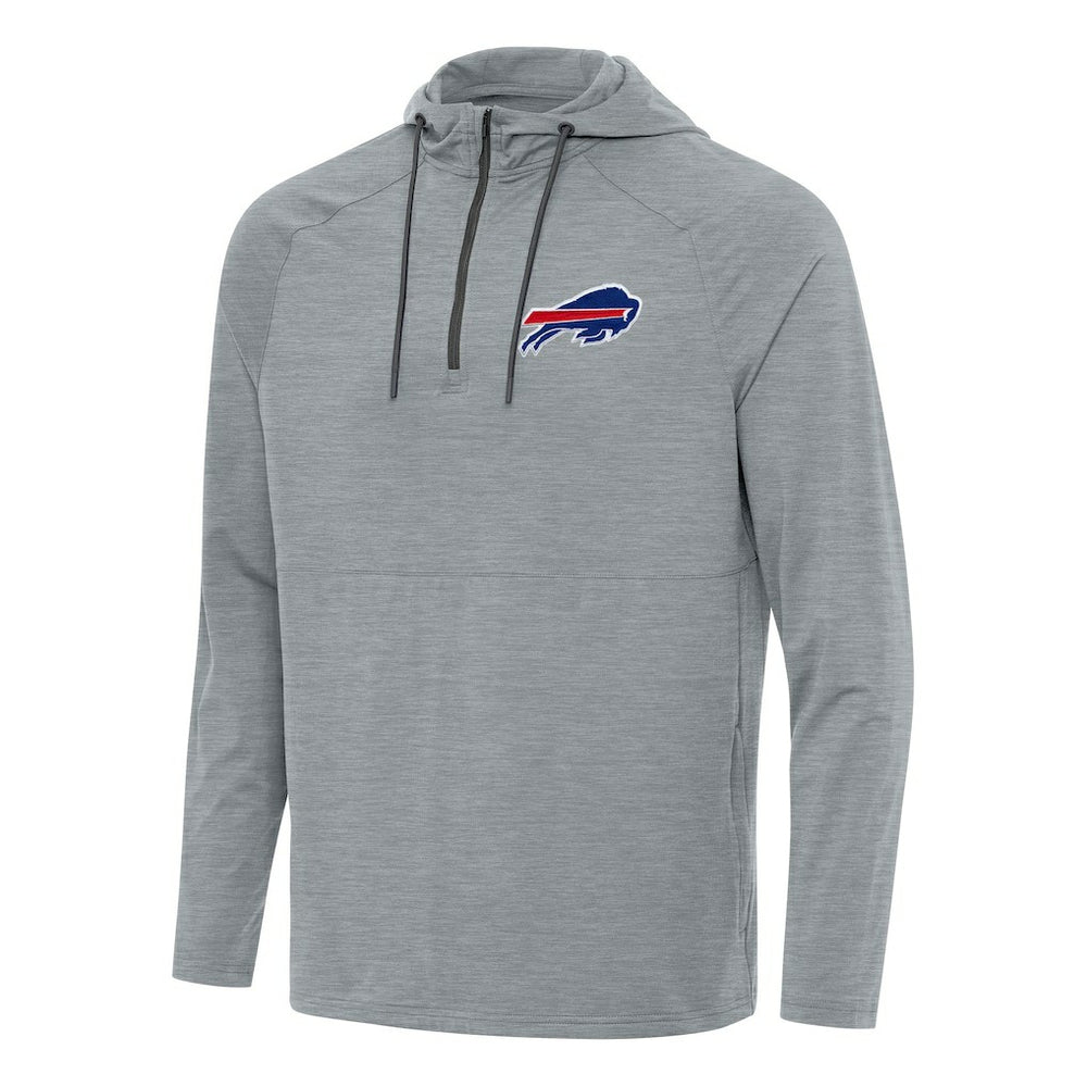 Buffalo Bills  Antigua Spikes Quarter-Zip Pullover Hoodie