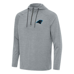 Carolina Panthers  Antigua Spikes Quarter-Zip Pullover Hoodie