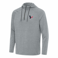 Houston Texans  Antigua Spikes Quarter-Zip Pullover Hoodie