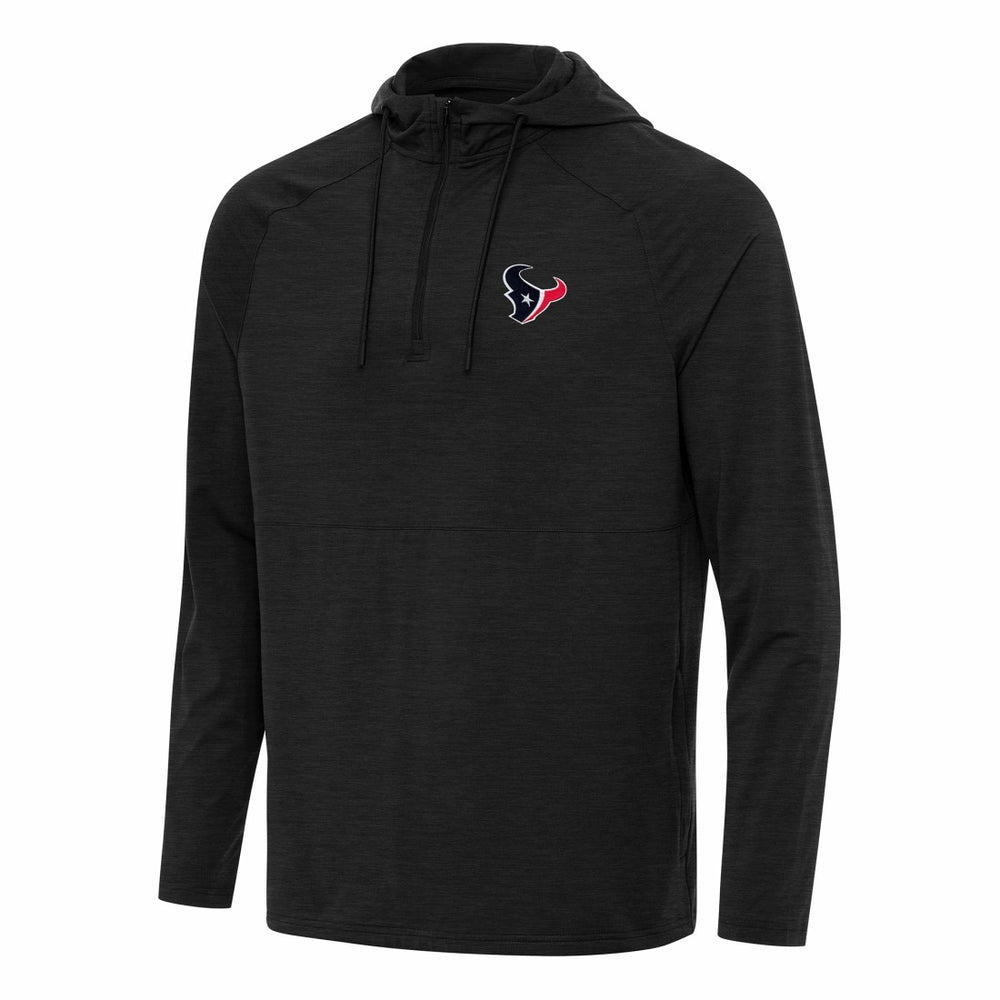 Houston Texans  Antigua Spikes Quarter-Zip Pullover Hoodie