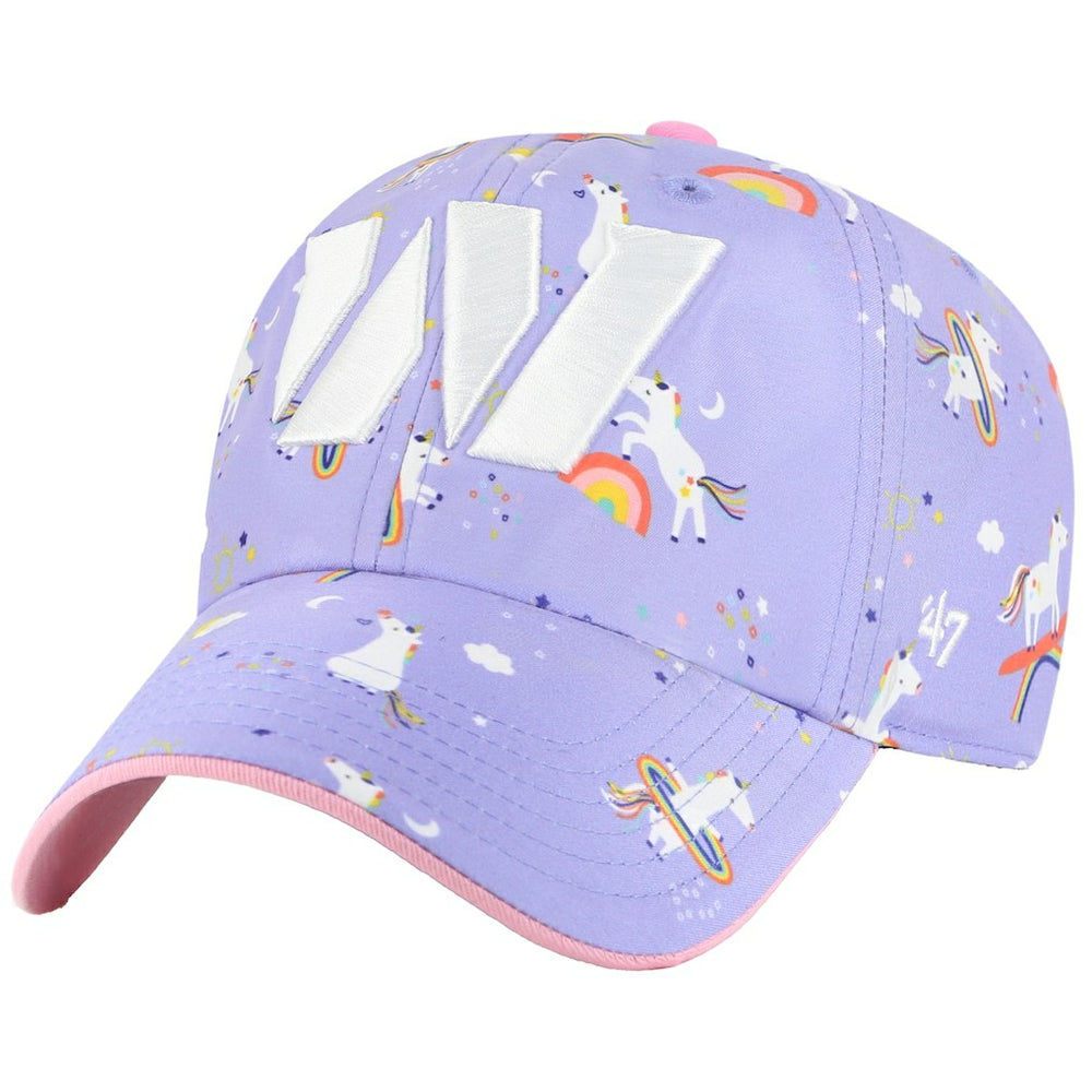 Washington Commanders 47 brand '47 Girls Preschool Unicorn Clean Up Adjustable Hat