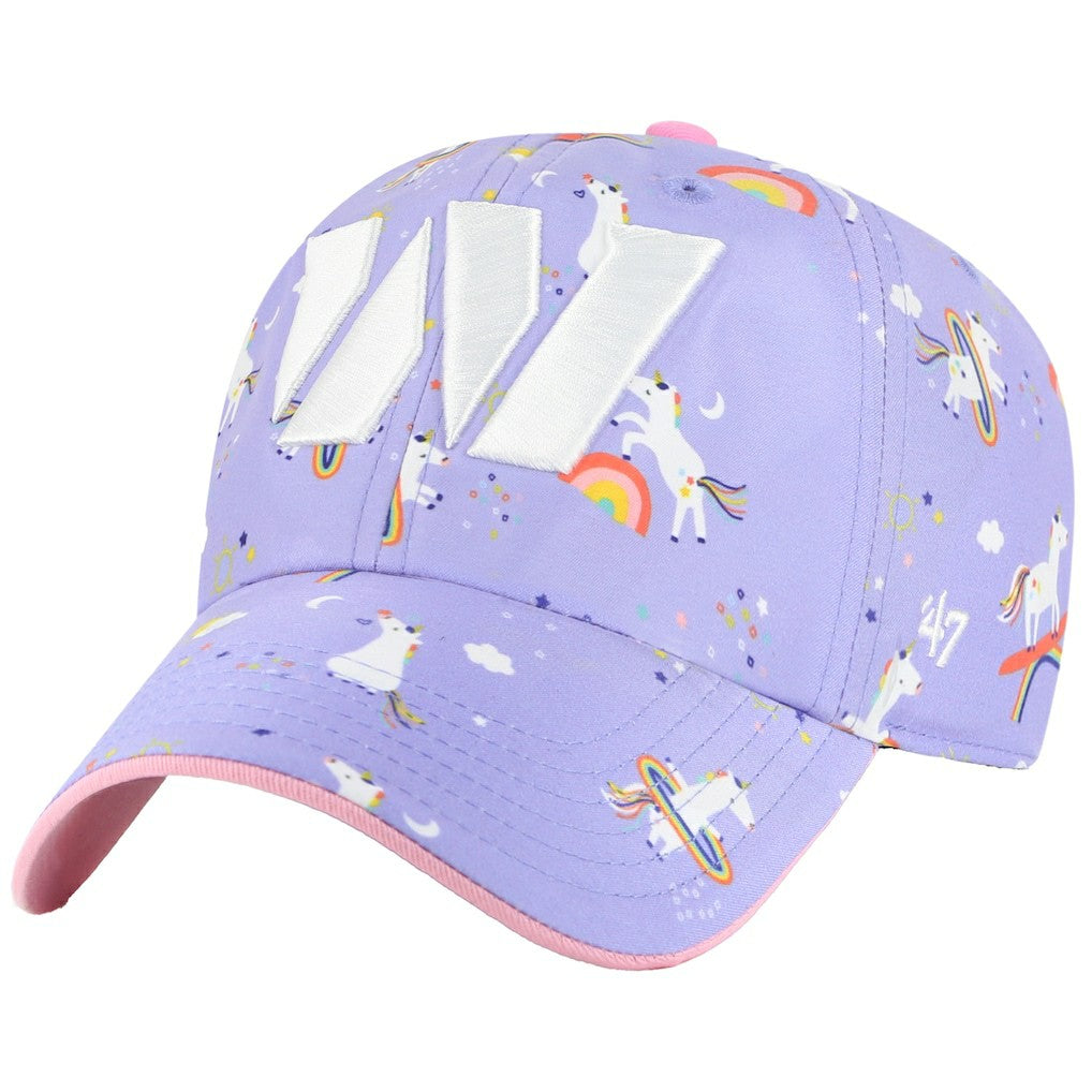 Washington Commanders 47 brand '47 Girls Preschool Unicorn Clean Up Adjustable Hat