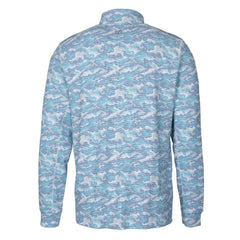 Detroit Tigers Cutter & Buck Traverse Eco Camo Tri-Blend DryTec Quarter-Zip Jacket | MLB US