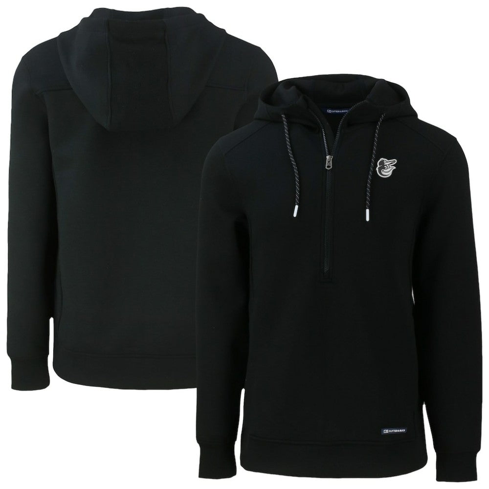 Baltimore Orioles Cutter & Buck Roam Eco Recycled Half-Zip Pullover Hoodie | MLB US