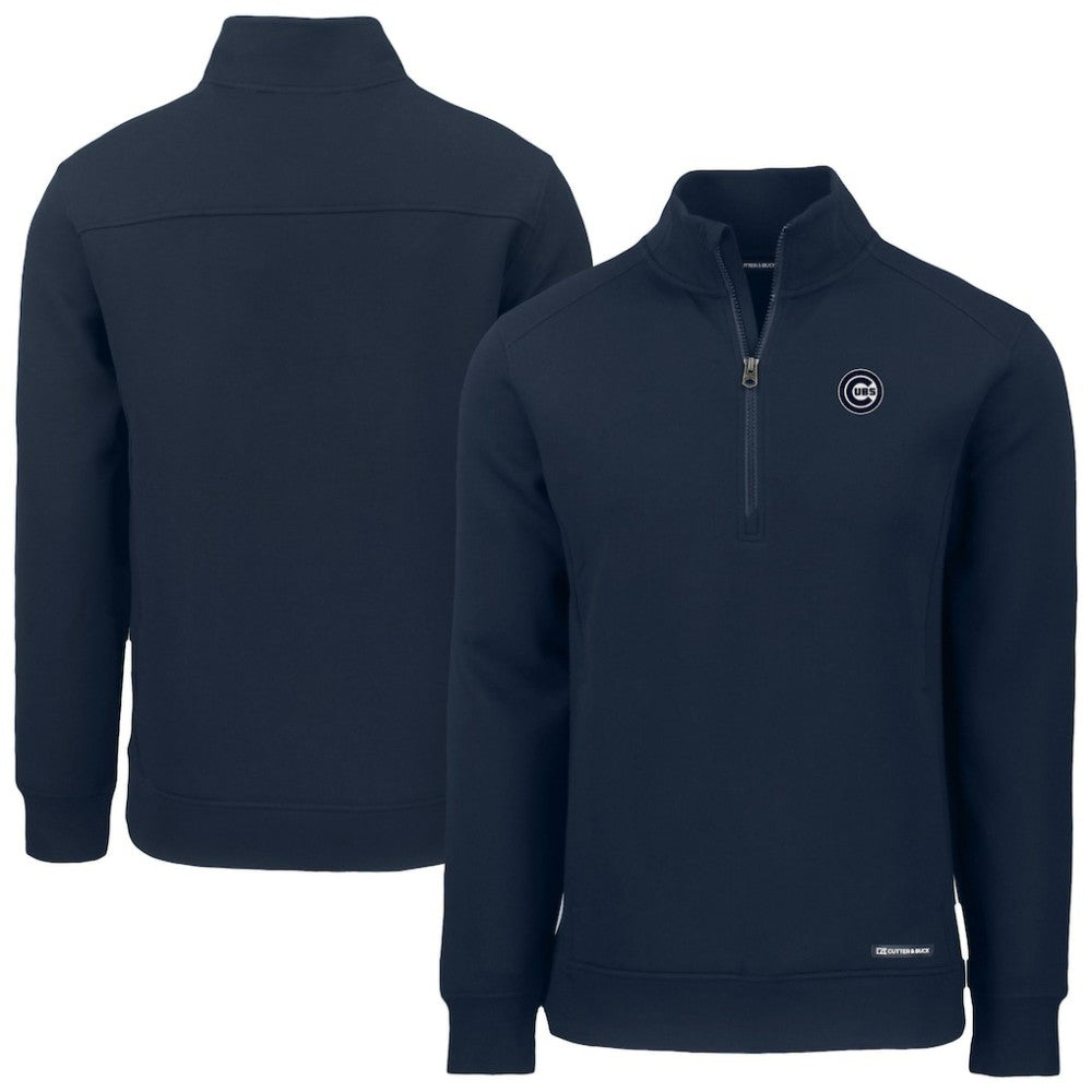 Chicago Cubs Cutter & Buck Roam Eco Quarter-Zip Jacket | MLB US