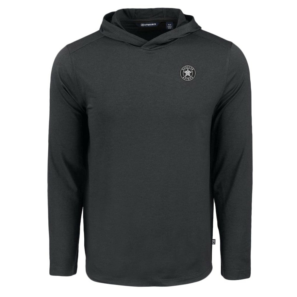 Houston Astros Cutter & Buck Coastline Epic Comfort Eco Recycled Long Sleeve Hoodie T-Shirt | MLB Online