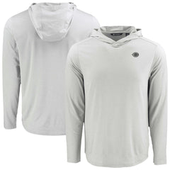 Cincinnati Reds Cutter & Buck Coastline Epic Comfort Eco Recycled Long Sleeve Hoodie T-Shirt | MLB Near me