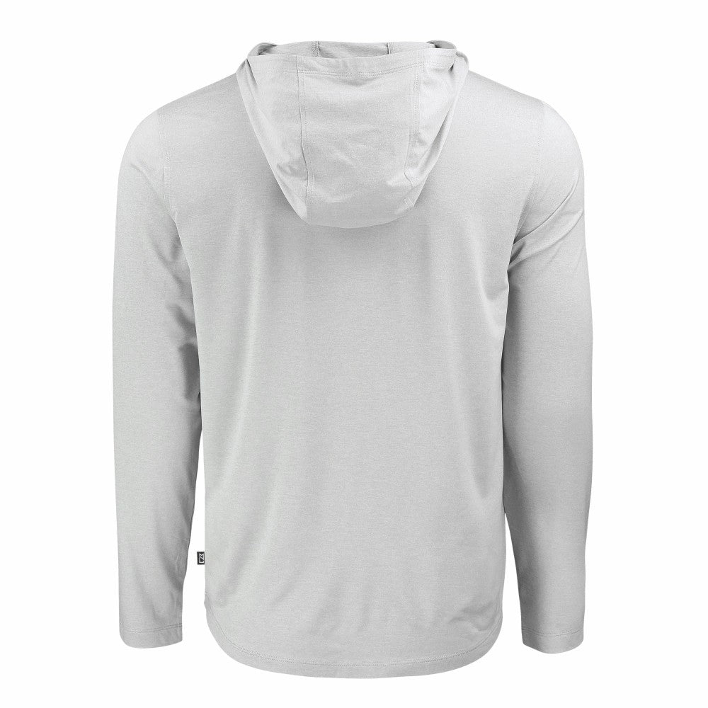 Cincinnati Reds Cutter & Buck Coastline Epic Comfort Eco Recycled Long Sleeve Hoodie T-Shirt | MLB Near me