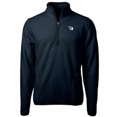 Cleveland Guardians Cutter & Buck Cascade Eco Fleece Quarter-Zip Jacket | MLB On Sale