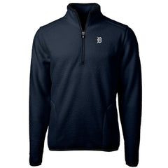 Detroit Tigers Cutter & Buck Cascade Eco Fleece Quarter-Zip Jacket | MLB Online