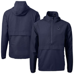 Boston Red Sox Cutter & Buck Charter Eco Recycled Anorak Half-Zip Hoodie Jacket | MLB Near me
