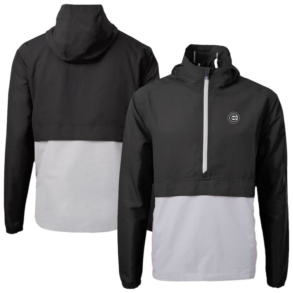 Chicago Cubs Cutter & Buck Charter Eco Recycled Anorak Half-Zip Hoodie Jacket | MLB Near me
