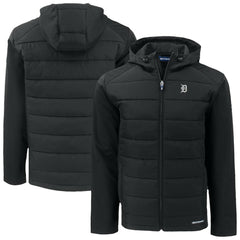Detroit Tigers Cutter & Buck Evoke Hybrid Eco Softshell Recycled Full-Zip Jacket | MLB Near me
