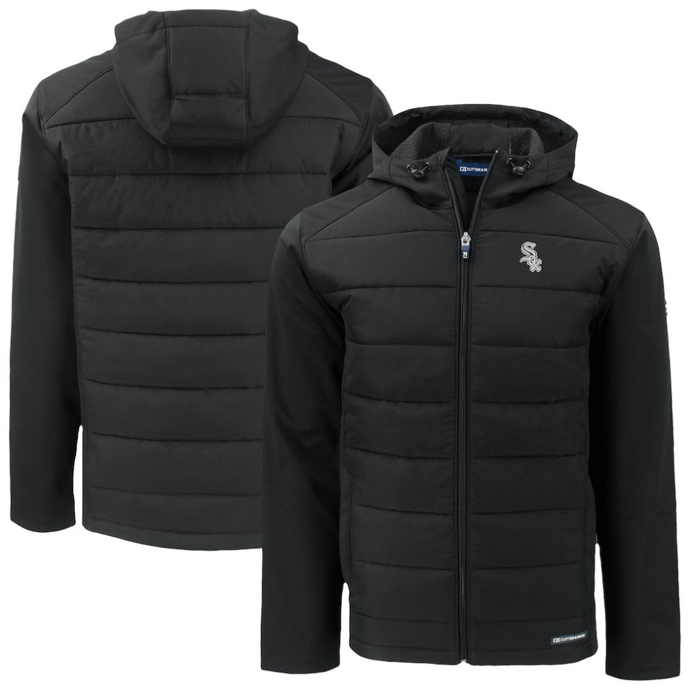 Chicago White Sox Cutter & Buck Evoke Hybrid Eco Softshell Recycled Full-Zip Jacket | MLB Online