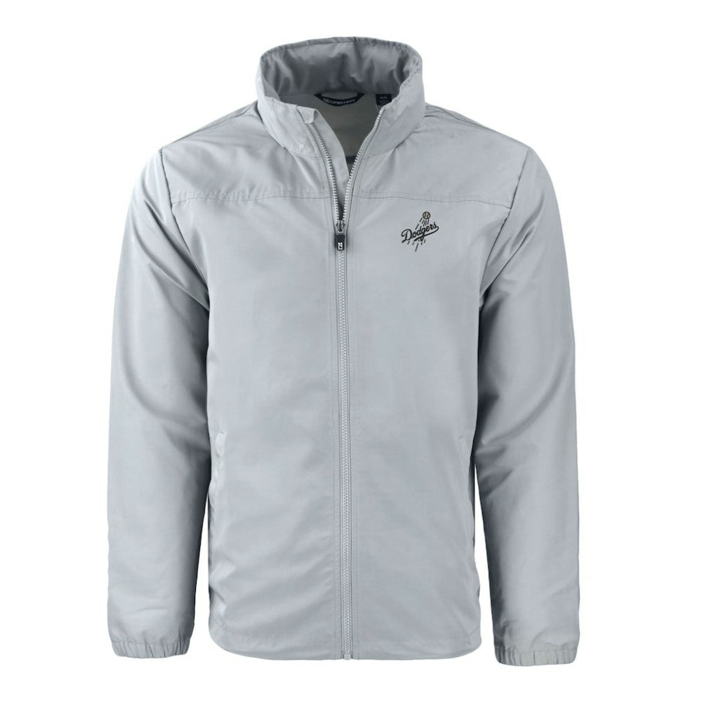 Los Angeles Dodgers Cutter & Buck Charter Eco Recycled Full-Zip Hoodie Jacket | MLB Online