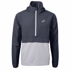 Los Angeles Dodgers Cutter & Buck Charter Eco Recycled Anorak Half-Zip Hoodie Jacket | MLB Sale