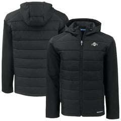 San Francisco Giants Cutter & Buck Evoke Hybrid Eco Softshell Recycled Full-Zip Hooded Jacket | MLB Online