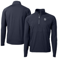 New York Yankees Cutter & Buck Adapt Eco Hybrid Raglan DryTec Quarter-Zip Jacket | MLB For sale