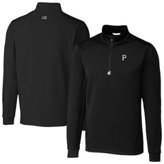 Pittsburgh Pirates Cutter & Buck Traverse Eco Tri-Blend DryTec Quarter-Zip Jacket | MLB Near me
